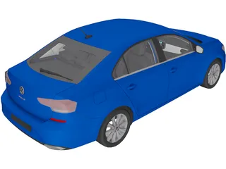 Volkswagen Polo (2020) 3D Model