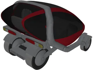 MIT POD Car 3D Model