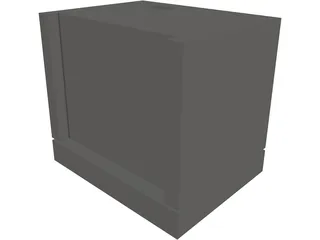 Gaggenau BL 253-110 Lift Oven 3D Model