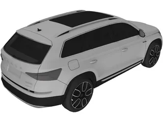Skoda Kodiaq (2020) 3D Model