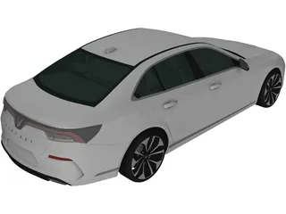 VinFast LUX A2.0 Concept (2018) 3D Model