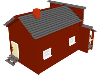 Store Old West 3D Model
