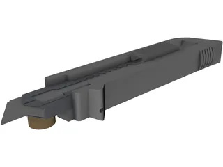 Olfa Stanley Knife pl-1 3D Model
