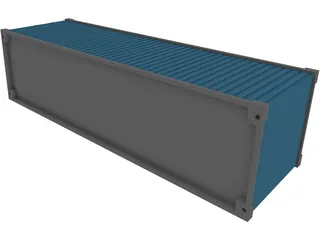 Shipping Container 3D Model