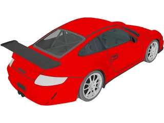Porsche 911 GT3 RS 3D Model