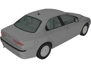 Alfa Romeo 156 (1997) 3D Model