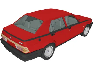 Alfa Romeo 75 (1985) 3D Model