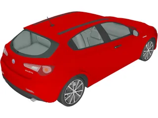 Alfa Romeo Giulietta 940 (2016) 3D Model