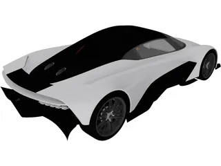 Aston Martin Valhalla (2020) 3D Model