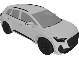 Audi Q4 e-tron (2021) 3D Model