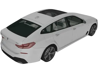 BMW 6-Series Gran Turismo M Sport (2017) 3D Model