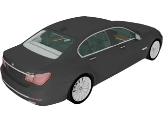 BMW 7-Series [F02] (2013) 3D Model
