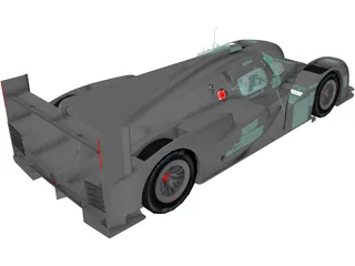 Porsche 919 3D Model