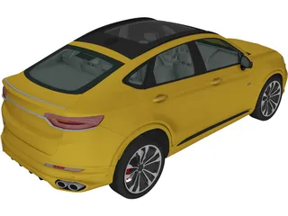 Geely Xingyue (2019) 3D Model