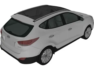 Hyundai ix35 (2011) 3D Model