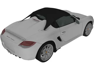 Porsche Boxster Spyder (2011) 3D Model