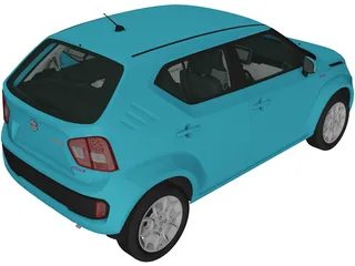 Suzuki Ignis (2019) 3D Model