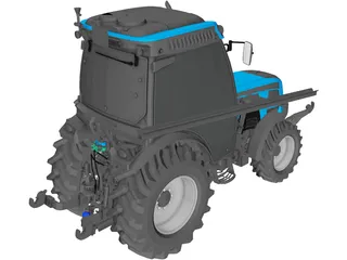 Landini REX 4 GT 3D Model