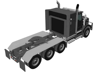 Kenworth T800 3D Model