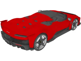 Ferrari F80 (2025) 3D Model