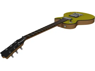 Gibson Les Paul Electric Guitar 3D Model