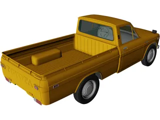 Toyota Hilux (1968) 3D Model