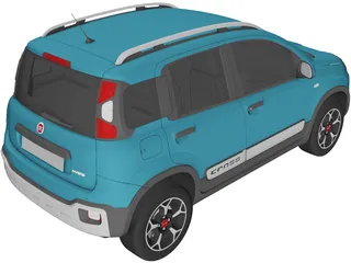 Fiat Panda Cross (2021) 3D Model