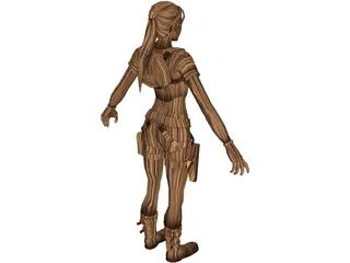 Lara Croft 3D Model
