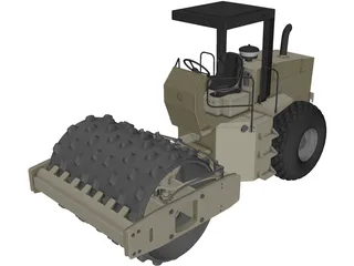 Compactor 3D Model