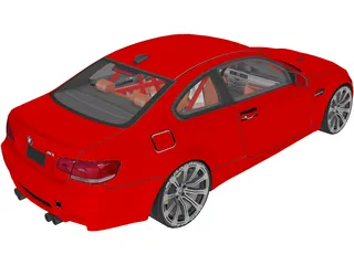 BMW M3 E92 3D Model