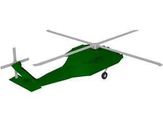 Sikorsky MH-60 Stallion 3D Model