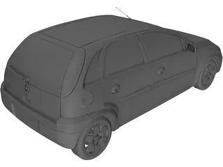 Opel Corsa 3D Model