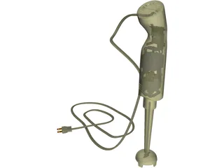 Hand Mixer Moulinex 3D Model