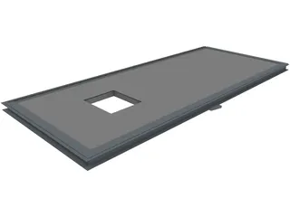 Emergency Door 3D Model