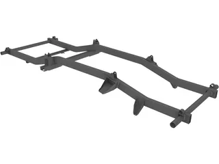 Frame Suzuki SJ 410 3D Model