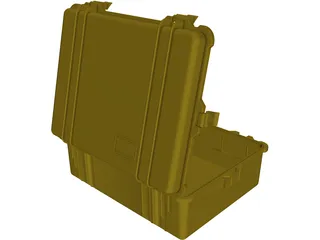 Pelican Case Model 1600 3D Model