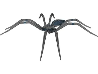 Mechanical Spider Robot 3D Model