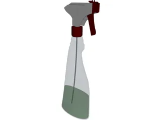 Spray Bottle 3D Model