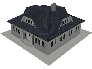 House Amsterdam Holland 3D Model
