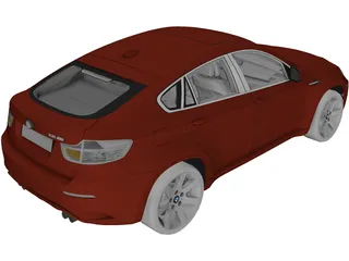 BMW X6M 3D Model