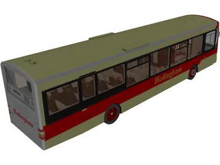 Volvo City Bus 3D Model