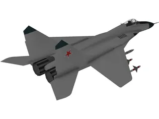 MiG-29A 3D Model