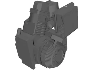 Briggs&Stratton Baja Engine 3D Model