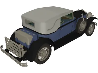 Packard (1930) 3D Model