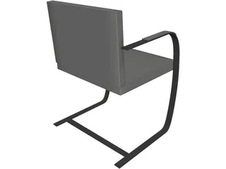 Chair Brno Modern 3D Model