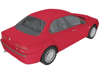 Alfa Romeo 156 (1997) 3D Model