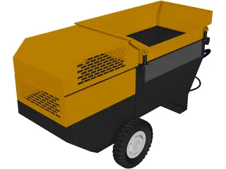 Turbosol Water Pump 3D Model