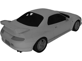 Mitsubishi FTO 3D Model