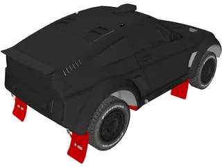 Mitsubishi Pajero EVO MPR11 3D Model