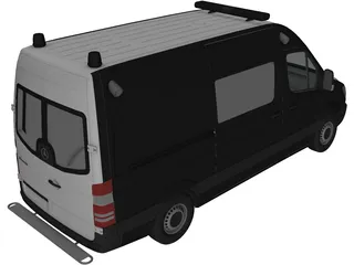 Mercedes-Benz Sprinter Ambulance 3D Model